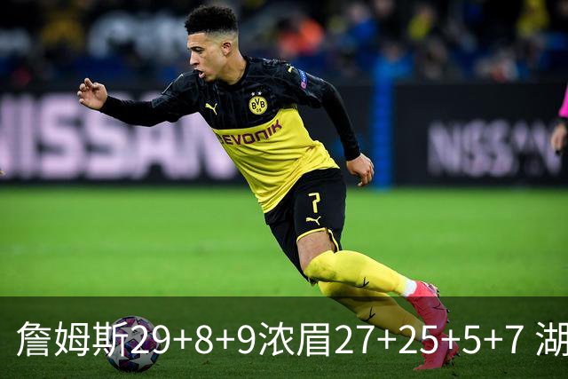 詹姆斯29+8+9浓眉27+25+5+7 湖人力克森林狼